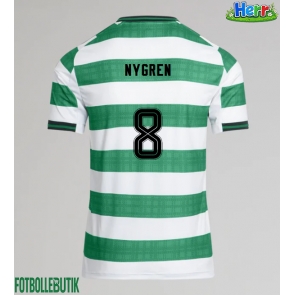 Celtic Benjamin Nygren #8 Hemmatröja 2025-26 Kortärmad